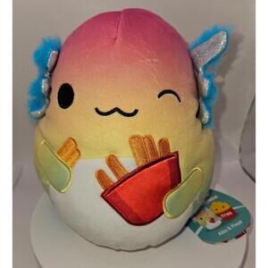 Aika Axolotl & Floyd Fries, 8” Flip-A- Mallow from Squishmallow - BNWT